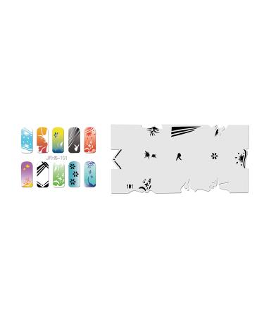Fingernail stencil (airbrush nail art) Fengda JFH06-101