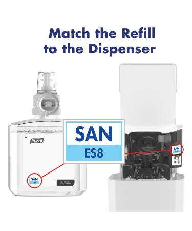 PURELL ES8 Touch-Free Hand Sanitizer Dispenser - White (1200 mL) | Pack of 1 Refill Included - Buy Online on GoSupps.com
