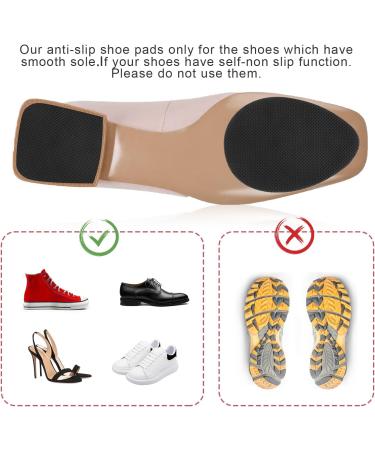 20Pcs Non-Slip Shoe Pads - Thick Self-Adhesive Sole Protectors & Anti-Slip Grips for Shoe Repair | Oval 9x6.5cm - Buy Online on GoSupps.com