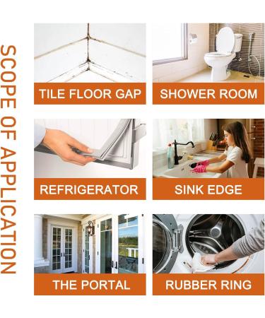 KOAHDE Gel Wall Cleaner Mould Cleaner Mould for Bathroom Toilet Mould Remover Extreme for Bathroom Household Removal Gel for Kitchen Bathroom Mould Household Magic Gel Household Mildew Removal 90G - Buy Online on GoSupps.com