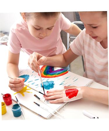 COHEALI 800 Pcs Blank Sticker Stickers Ear Muffs Sheer Nail Polish Makeup Supplies Eye Shadow - Buy Online on GoSupps.com