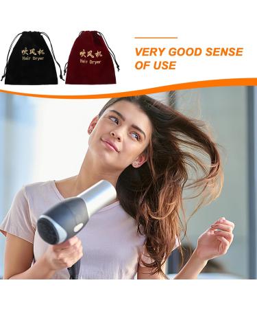 BRIGHTFUFU 2pcs Hair Dryer Storage Bag Travel Bags Hairdryer Storage Organizer Hair Blower Bag Wen Wan Handbag - Buy Online on GoSupps.com