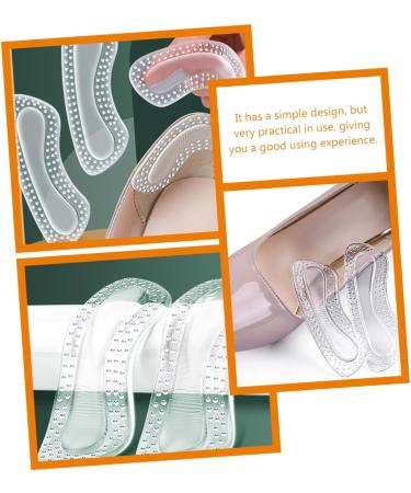 4 Pairs Heel Cushions & Inserts for Women - Gel Heel Pads Protectors & Grips for High Heels | Foot Comfort Accessories - Buy Online on GoSupps.com