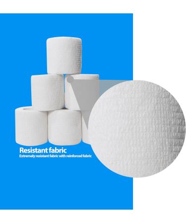 Self Adhesive Bandage Wrap Set - Non-Woven Breathable & Water-Resistant Vet Wrap - Pack of 6 2 x 5 Yard - Ideal for First Aid & Wound Care - Buy Online on GoSupps.com