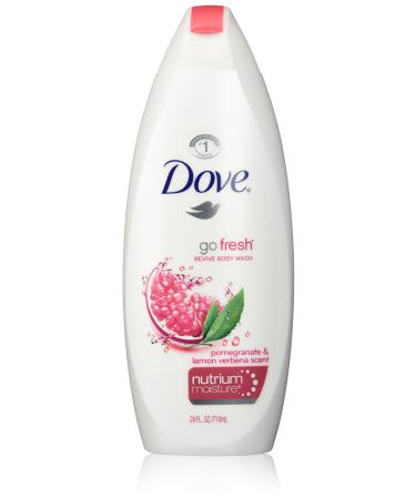 Dove Go Fresh Body Wash  Revive Pomegranate and Lemon Verbena  24 Fl Oz Revive with Pomegranate & Lemon Verbana 24 Fl Oz (Pack of 1)