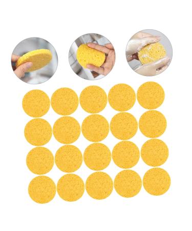 FRCOLOR 80 Pcs Round Makeup Sponges - Exfoliating Face & Cleansing Sponge Set for Makeup Removal | International Shipping Available - Buy Online on GoSupps.com