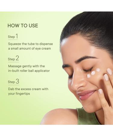Quench Korean Dark Circle Under Eye Cream with Cooling Massage Roller | Enriched with Cica Herb Repair & Korean Ginseng | Reduces Puffiness & Fine Lines | Brightens Under Eye | Made in Korea (15ml) - Buy Online on GoSupps.com