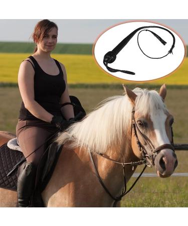 Shappy 10pc Black Whip Crackers Nylon Rope Replacement Set - 11.8 Inch for Horse, Bullwhip, Stock Whip - Buy Online on GoSupps.com