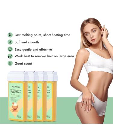 Buy Low Melting Point Wax Cartridge - Smooth Texture Roll Wax for Chest Back Arms & Armpits - 1 Piece (1 Pack) - International Shipping Available - Buy Online on GoSupps.com