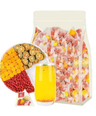Strawberry green kumquat passion fruit tea 250g Freeze dried fruit tea bag Bagged tea