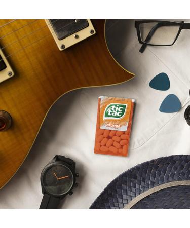 Tic Tac Mints Orange Mint Candy 29g Singles 12 Count Bulk Candy Mints Orange 12 count - Buy Online on GoSupps.com