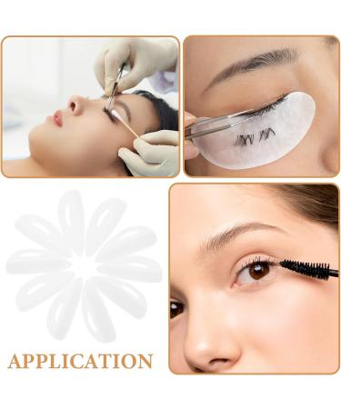 minkissy 50 Pairs Eyelash Pad Eyelash Curler Pad Eyelashes Silicone Pads Eyelash Perm Eyelash Grafting Pads False Eyelash Practical Pads Washers Silica Gel for Women White Extend - Buy Online on GoSupps.com