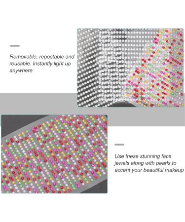 Healeved 3 Sheets Eye Pearl Stickers - Face Gems & Makeup Pearls for Stunning Eye Looks - International Shipping Available - Buy Online on GoSupps.com