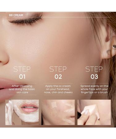 MrCuvaryas BB Cream Light BB Cream Foundation Anti-Age Medium Tinted Moisturiser SPF15 Softens Fine Lines Firms Skin Age Perfect BB Cream 7 in 1 Day Cream 24h Moisture Prevent Dark Spots - Buy Online on GoSupps.com
