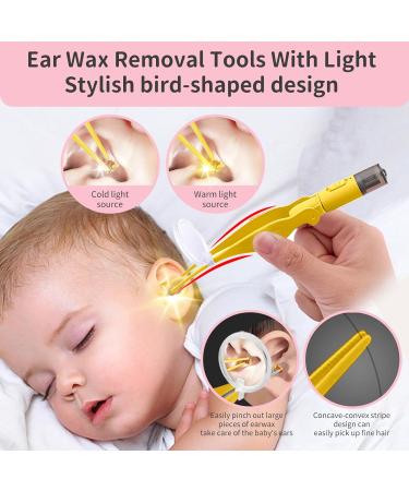 Rechargeable Ear Wax Removal Kit | 4-in-1 Tools with LED Light | Gentle & Effective Cleaning | Suitable for Kids & Adults - Buy Online on GoSupps.com