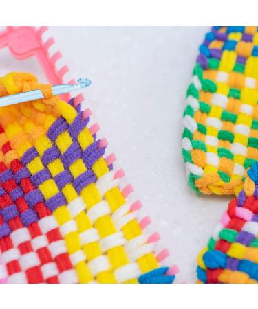 12 Colors Ourtroness Loom Potholder Loops Refill - 192 Pieces for Kids DIY Crafts | Compatible with 7 Inch Weaving Loom - Buy Online on GoSupps.com