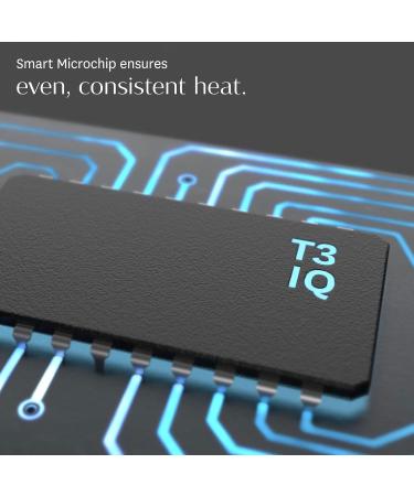 T3 Smooth ID 1 Flat Iron with Touch Interface - Digital Ceramic Flat Iron with Interactive HeatID Technology White/Rose Gold - Buy Online on GoSupps.com