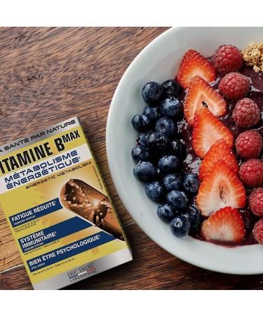 VITAMIN B COMPLEX B Maxx - Highly Dosed - Vitamin B1 B2 B3 B5 B6 B7 B9 B12 - Immune System Fatigue Reduction...- Program 90d - French Laboratory Eric Favre - Buy Online on GoSupps.com