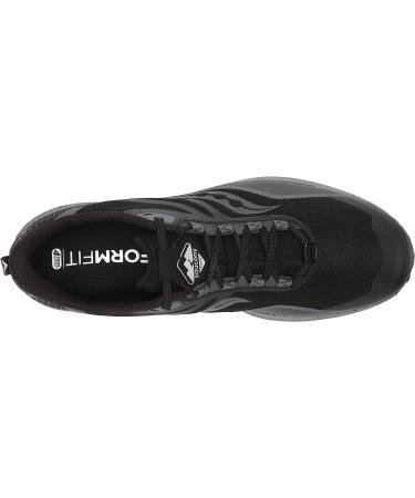Saucony Men's Peregrine 12 Trail Running Shoe 10.5 - Black/Charcoal - Buy Online on GoSupps.com