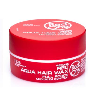 RedOne Hair Styling Wax Red 150 ml | Edge Control | Ultra Hold | Hair Wax for Men and Women | Strawberry Fragrance | Maximum Control - Buy Online on GoSupps.com