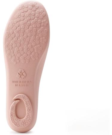 Okabashi Women's Georgia Soft Jelly Ballet Flats in Nude - Supportive Slip-On Shoes for Daily Comfort and Foot Pain Relief - Buy Online on GoSupps.com
