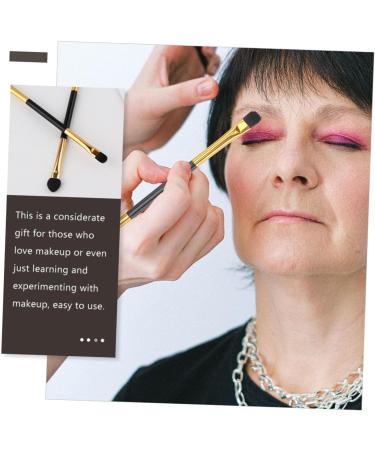 FOMIYES 75 Pcs Eye Shadow Brush Disposable Makeup Eye Shadow Applicator Women Makeup Brush Miss Mix 12.5X0.5CMx5pcs As Shownx5pcs - Buy Online on GoSupps.com