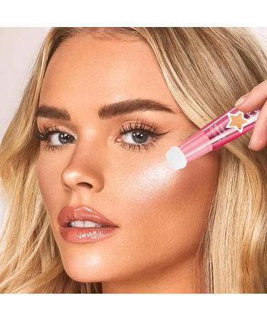 Sparkling Face Highlighter 18ml Liquid Illuminator Highlighter Lightweight Long Lasting Glossy Shiny Makeup Cream Liquid Highlighter Lightweight Smudge Resistant 01 1 Count Pack of 1 - Buy Online on GoSupps.com