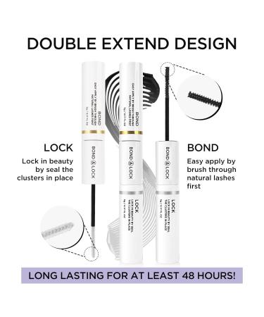 BEYELIAN Cluster Lashes D+ Curl 84 Pcs Kit with Lash Bond and Seal - False Eyelashes Extension Set with Super Thin Band Glue for Individual Cluster Lashes - Buy Online on GoSupps.com