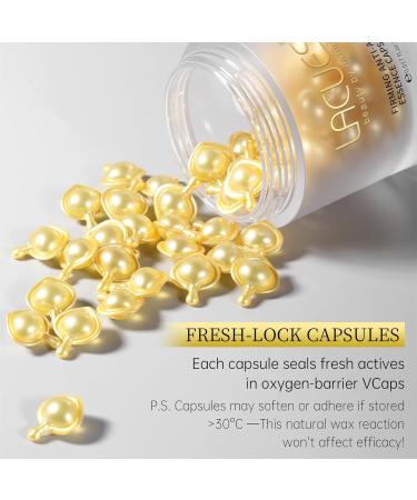 7 Day Type I & III Collagen Face Serums Anti-Aging Wrinkle Daily Line Smoothing Skin Care Treatment for Fine Lines Post-Acne Scars | 3% Squalane + jojoba oil 7 Individual Capsules Floral 7 Capsules - Buy Online on GoSupps.com