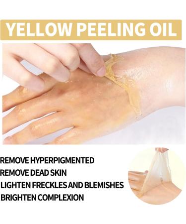 Safe Yellow Peeling Oil Whitening Peeling Yellow Peeling Oil Exfoliating Body Oil Yellow Peeling Oil Extra Strong Whitening Body Exfoliating Oil - Buy Online on GoSupps.com