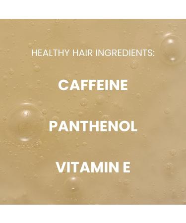 ManCave Caffeine Shampoo 500ml - Promotes Healthy Hair Growth | Sulphate-Free & Vegan | Made in England - Buy Online on GoSupps.com