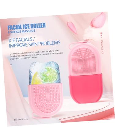 Healeved Beauty Face Ice Tray - Silicone Icing Tool & Facial Massager for Skin Care | Pink Animal Design | 13X6.5X5.5CM | International Shipping - Buy Online on GoSupps.com