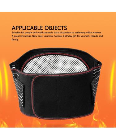 Thermal Lower Back Support - Adjustable Magnetic Lumbar Support with 5 Steel Plates Comfortable & Removable - Buy Online on GoSupps.com