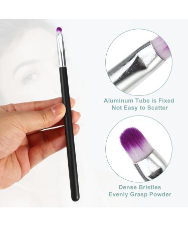 VOCOSTE 3pcs Makeup Brush Kit - Face Concealer Under Eye Detail & Wooden Handle Smudger Brushes - Perfect Makeup Tools for Flawless Application - Buy Online on GoSupps.com