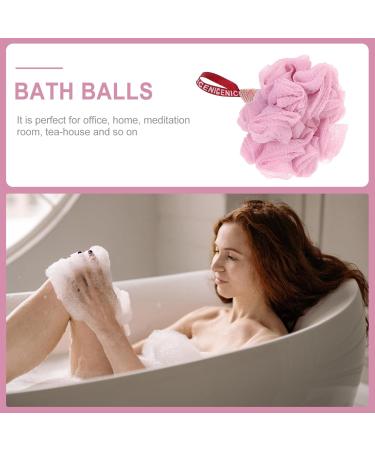 Loofah Sponge Bath Scrubber | Exfoliating Body Wash Sponge for Men & Women | Shower Accessories in Random Color - Buy Online on GoSupps.com