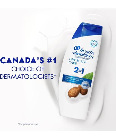 Head & Shoulders Dry Scalp 2-in-1 Anti-Dandruff Shampoo + Conditioner 370 mL - Buy Online on GoSupps.com