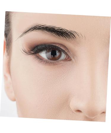 Beavorty Realistic Eyebrow Tattoos 4 pcs 3d eyebrow stickers makeup stickers ladies suits make up kit fake eyebrow artificial Shaper 4d Eyebrow Stencils 1 count (Pack of 1) Blackx2pcs - Buy Online on GoSupps.com