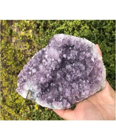Natural Crystal Rough Amethyst 1.7kg Large Natural Amethyst Crystal Cluster Quartz Stone - Buy Online on GoSupps.com