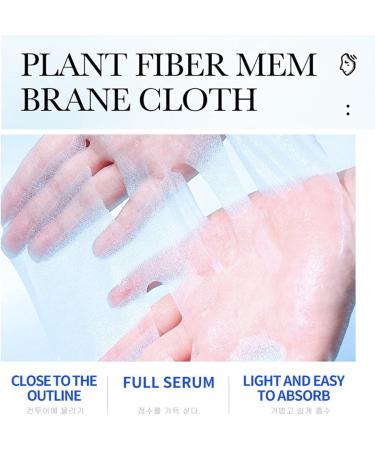 B5 Vitamin Repair Facial Mask Vitamin B5 Facial Mask B5 Serum Mask B5 Repair Facial Mask Rejuvenating Sheet Mask Multi-effect Repair Mask Moisturizing Soothing Skin Diminishing Acne Marks - Buy Online on GoSupps.com