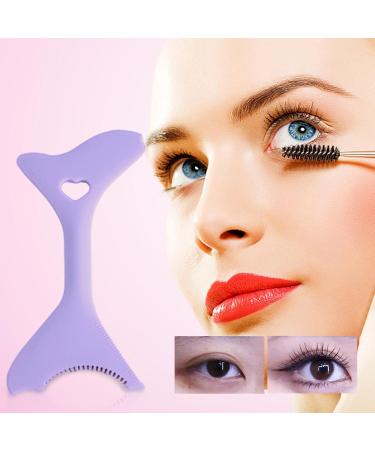 Silicone Eyeliner Stencil Multifunctional Lightweight Portable Eyeliner Stencils | Eyeliner Tool for Winged Eyeliner Lashes Lip Liner Eye Makeup Tool for Beginners Cenrf Purple - Buy Online on GoSupps.com
