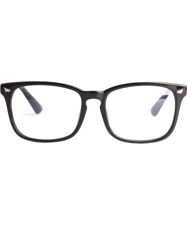 DripShip DRIP Blue Light Blocking Glasses | Computer Gaming & Anti-Eyestrain Protection - Retro Vintage Fashion Black - Buy Online on GoSupps.com