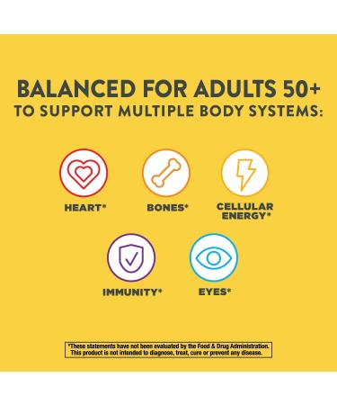Nature's Way Alive! Energy 50+ Multivitamin - 60 Tablets for Adults 50+ - Buy Online on GoSupps.com