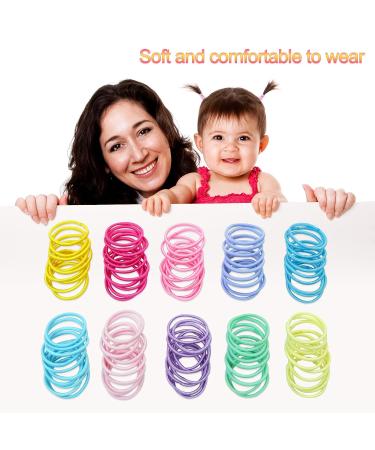 320 Pieces Hanyousheng Hair Ties for Girls - 10 Color Options | Perfect for Children & Fine Hair | Durable & Flexible 2mm Ponytail Holders - Buy Online on GoSupps.com