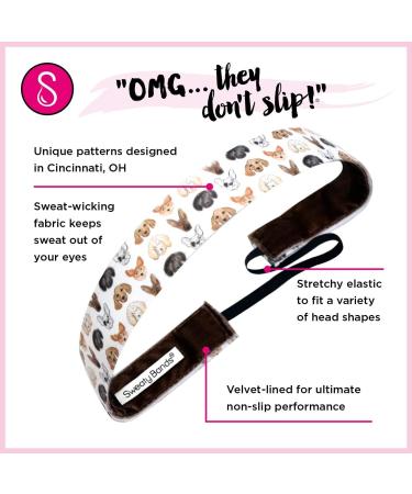 Sweaty Bands Sunsoaked Multi Women's/Girls Non-Slip Velvet-Lined Headband - Athletic Hairband - Buy Online on GoSupps.com