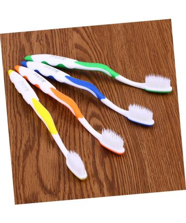 Ultechnovo 4-Piece Soft Bristle Toothbrush Set - Comfortable Handle & Nano Technology - Double Layer South Korea Design - Buy Online on GoSupps.com