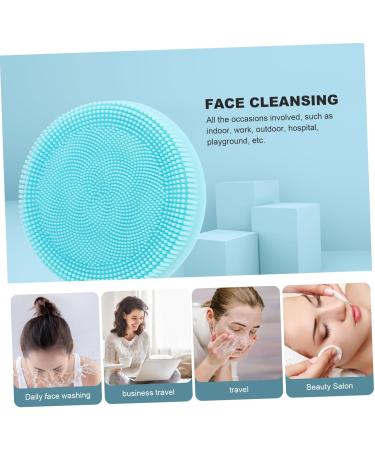 Ipetboom Pore Cleanser Facial Wash Cleaner Face Exfoliator Face Clean Silicone Face Brush Scrubber USB Face Cleaner Charge Cleansing Brush Silica Gel - Buy Online on GoSupps.com
