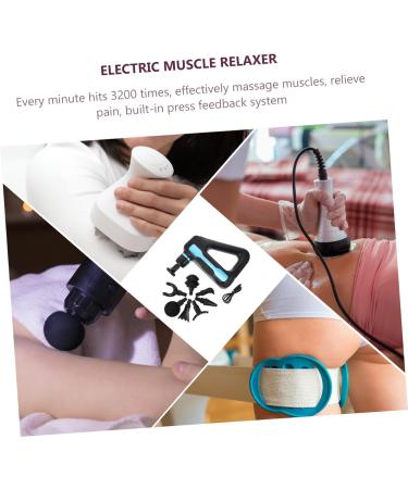Magiclulu Triangular Fascia Massage Gun - Portable Massager for Body Relaxation & Abdominal Pain Relief | International Shipping Available - Buy Online on GoSupps.com