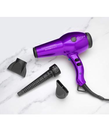 Diva Ultima 5000 Pro Hair Dryer - Purple | Professional Styling PRO104 - Buy Online on GoSupps.com