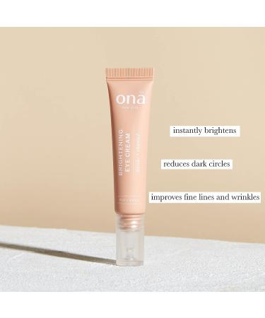 ONA NEW YORK Brightening Eye Cream 0.5 fl oz - Illuminate & Refresh Your Eyes - Buy Online on GoSupps.com