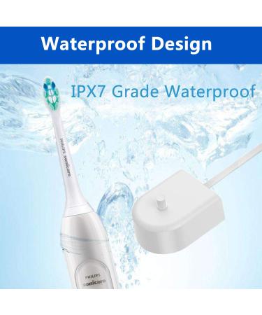 Replacement Philips Sonicare Electric Toothbrush Charger - HX6100 Charging Base for HX3000/HX6000/HX8000/HX9000 Series - Waterproof Power Cord 3.3Ft - Buy Online on GoSupps.com